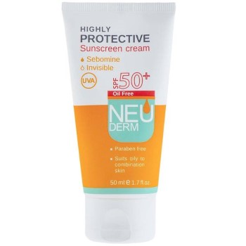 بهترین کرم ضد آفتاب برای پوست مختلط-۸. کرم ضد آفتاب نئودرم مدل Highly Protective SPF50